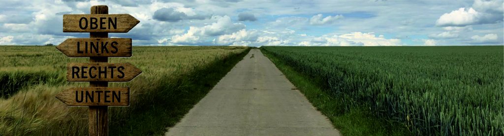 WEg mit Weiser